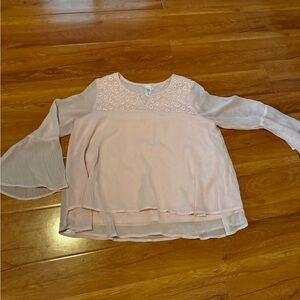 Girls justice size 18 blouse